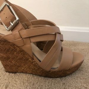 Nude Wedges